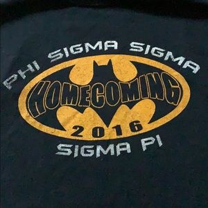 ⭐️⭐️Phi sigma sigma Batman homecoming shirt⭐️⭐️